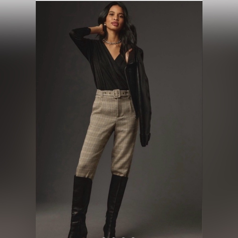 Maeve Boot Tuck Knit Trousers